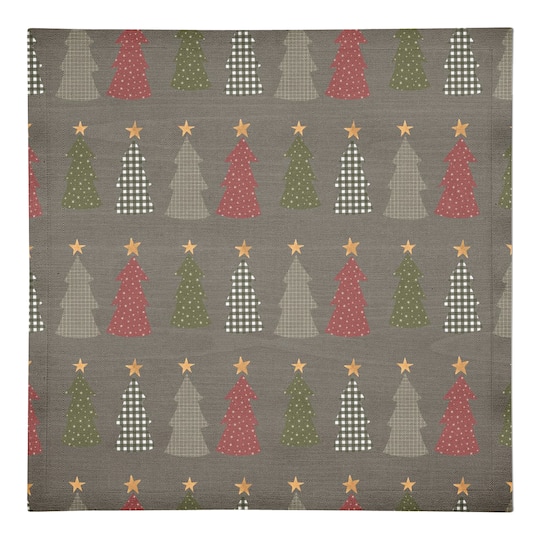 Tree Pattern Cotton Twill Napkin
